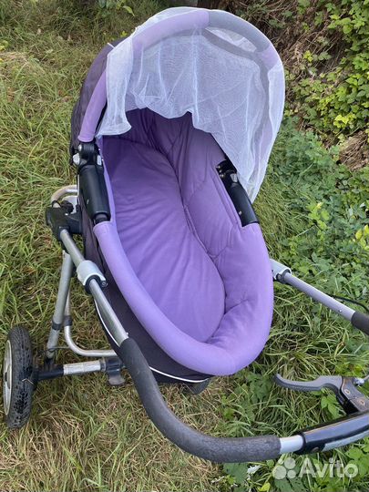 Коляска 3 в 1 автокресло люлька