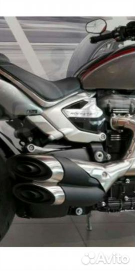 Глушитель мотоцикла Triumph Rocket 3