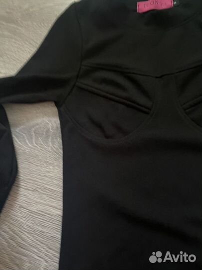 Боди женское черное