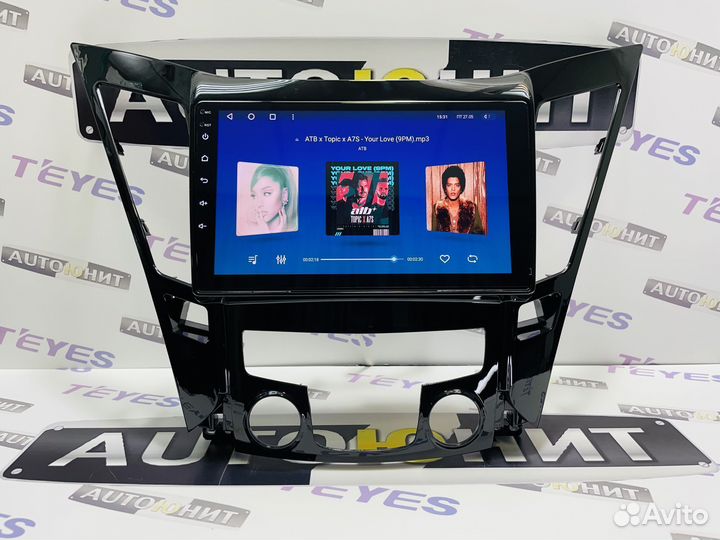 Магнитола Teyes CC2+ 3+32 Hyundai Sonata 6 09-14