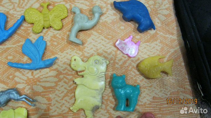 Игрушки 26 животных за все, гипсовые игрушки