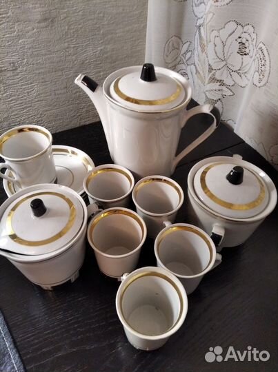 Кофейный сервиз СССР рига