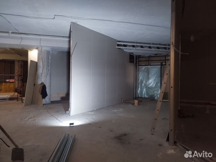 Монтаж гипрока