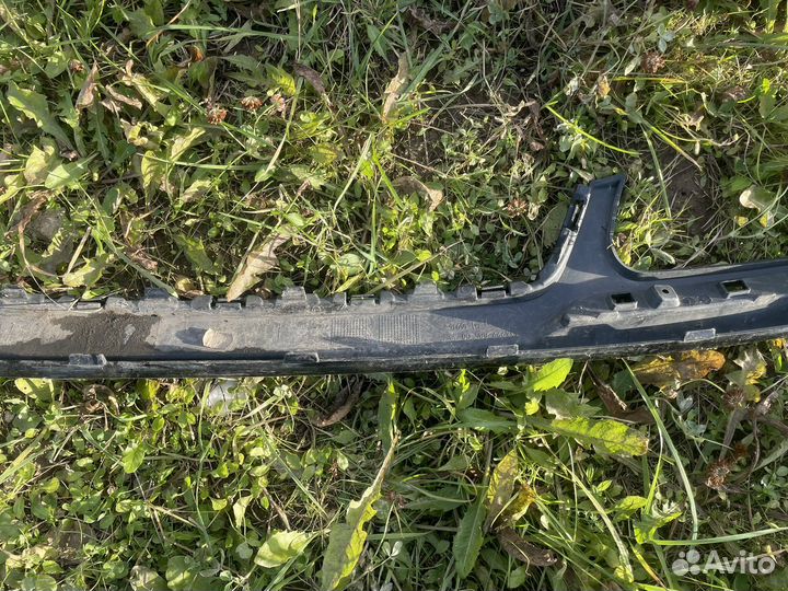 Юбка бампера задняя Mercedes-Benz S500 W222