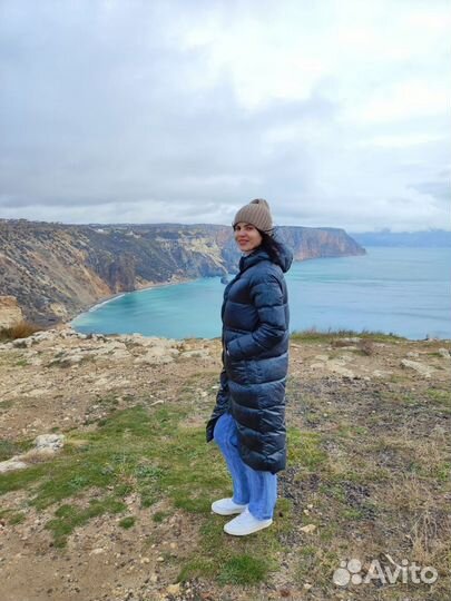 Пуховик женский 46 размер снежная королева