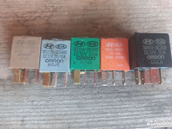 Реле блока предохранителей Hyundai Kia