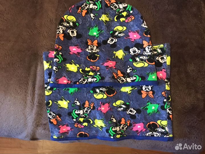 Шапочка и снуд для девочки