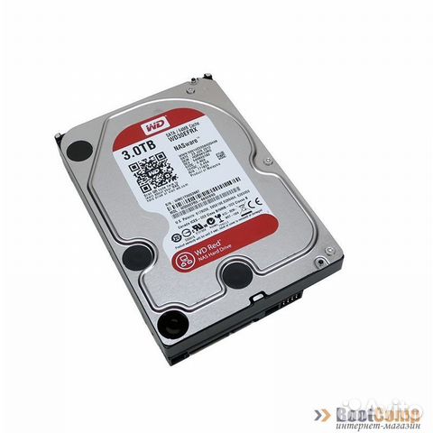 Жесткий диск 3000GB WD WD30efrx Red