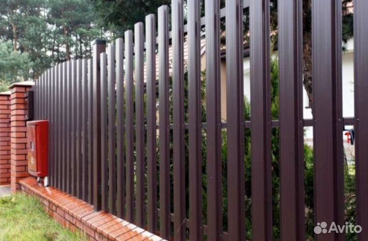 Забор металлический профессионально качественно