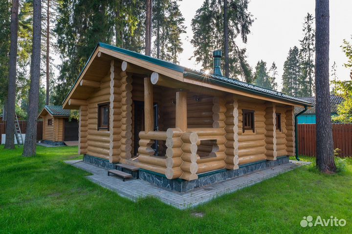 Дома / бани из бревна