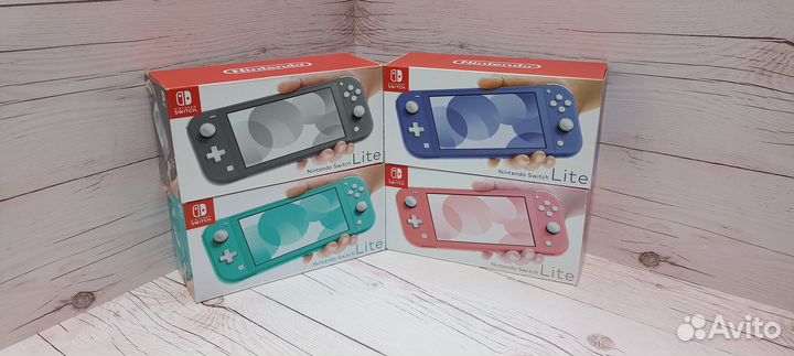 Nintendo Switch Lite + Прошитые/Чипованные