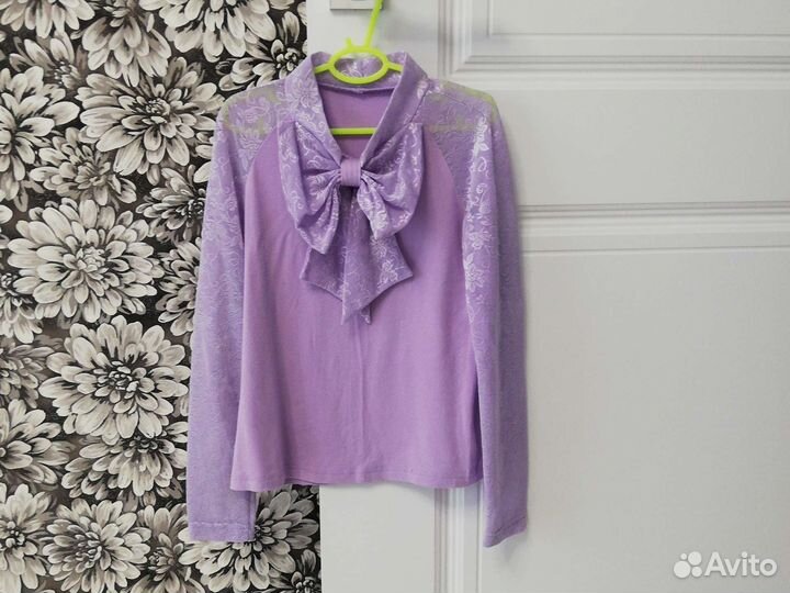 Блузка нарядная в школу 128 см