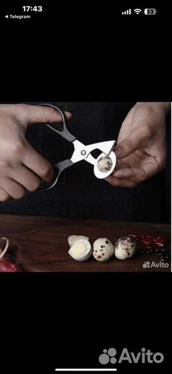 Ножницы для перепелиных яиц