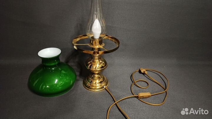 Лампа настольная, керосиновая, Германия