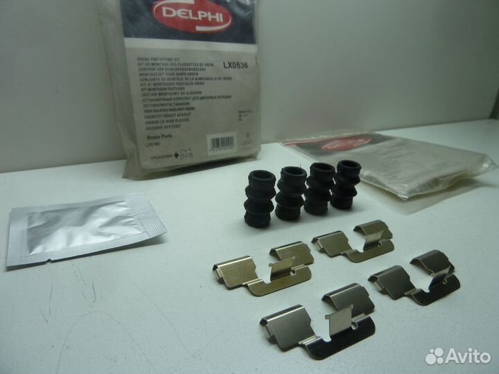 Citroen/Peugeot Монтажный Комплект задних колодок