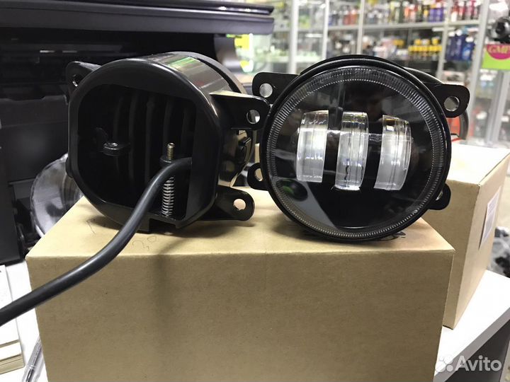 Led Противотуманки Лада Веста / Гранта FL 2х режим