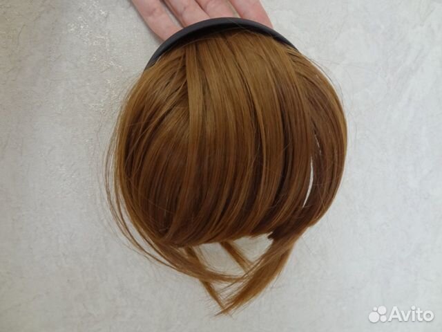 Накладная челка с ободком (новая)