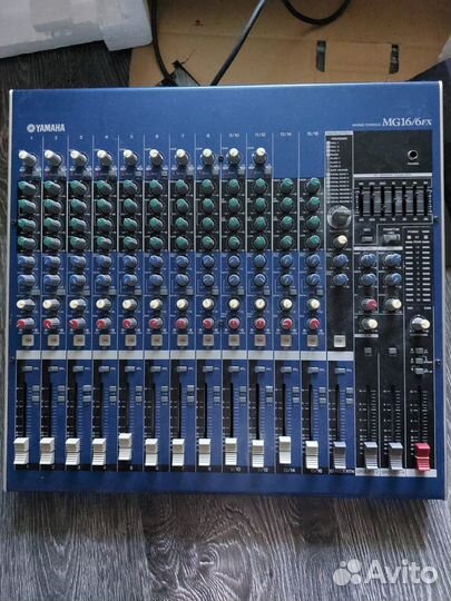 Микшерный пульт Yamaha mg16/6fx