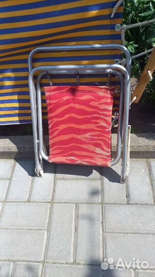 Шезлонг-стульчик СССР, круг надувной