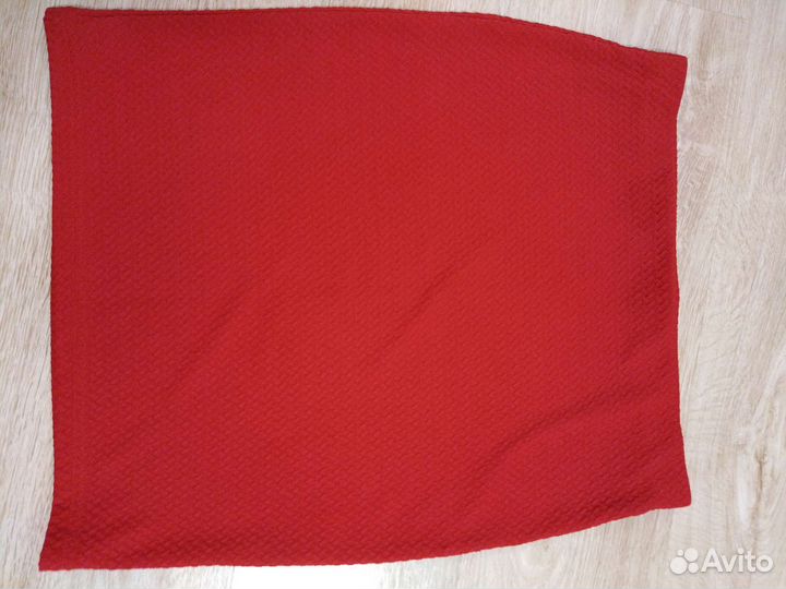 Юбка карандаш Gloria jeans темно красная р-р L