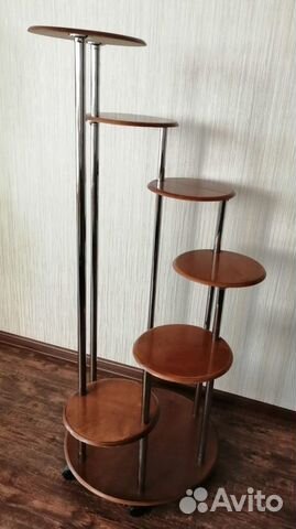 Подставка-горка для цветов напольная