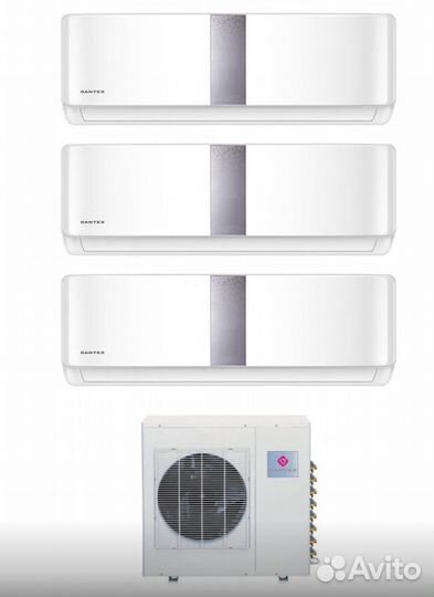 Dantex RK-3M21HM2E-W + RK-M07C2N 3 шт