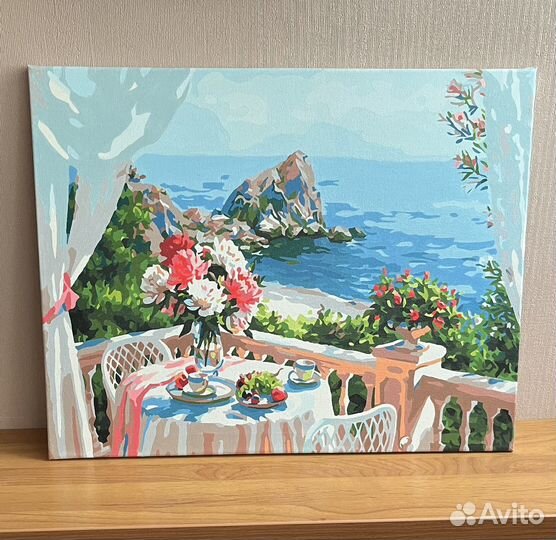 Готовая картина по номерам