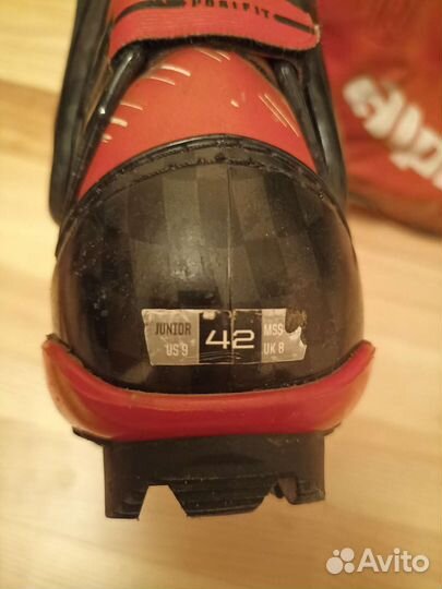 Лыжные ботинки коньковые alpina