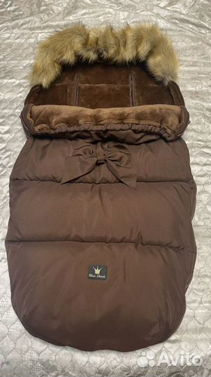 Зимний конверт в коляску