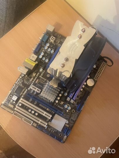 Комплект материнская плата,процессор и озу