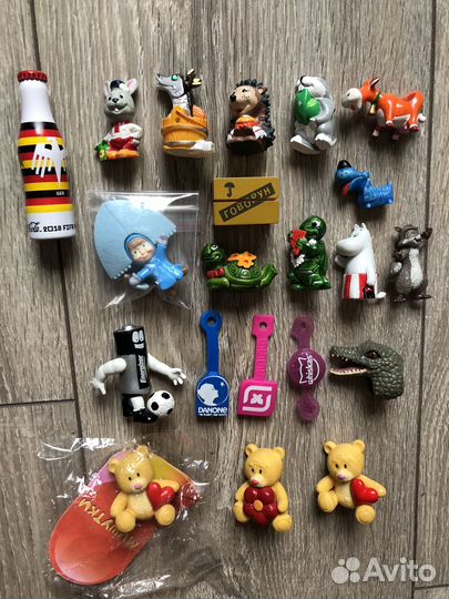 Игрушки из киндер сюрприз ландрин