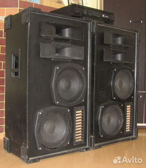 Колонки VFA 2100W Pro-212 2ш Усилитель двухканальн