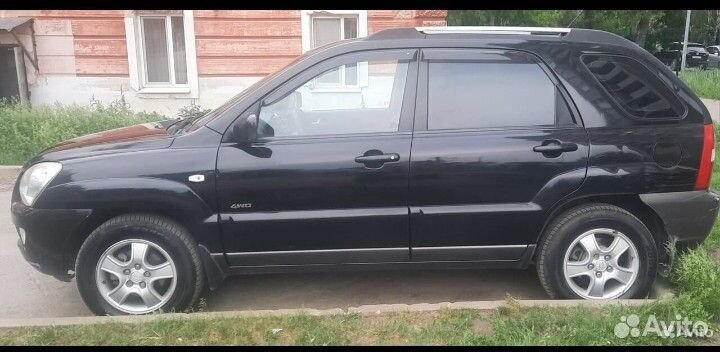 Kia Sportage 2.0 МТ, 2006, битый, 115 000 км