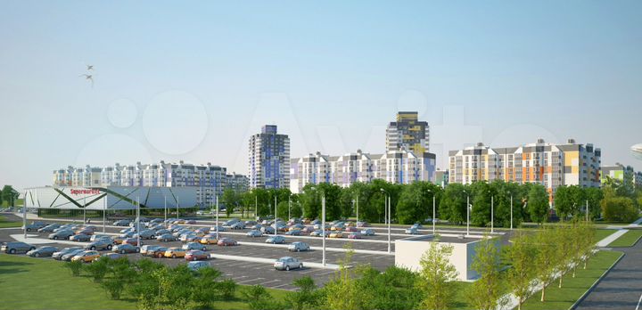 2-к. квартира, 66,8 м², 8/19 эт.