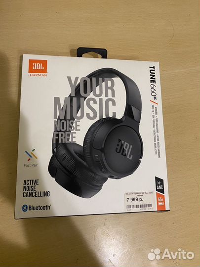 Наушники jbl tune 660ns (блютуз/провод)