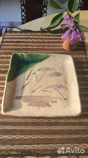 Японская винтажная посуда, Oribe-yaki