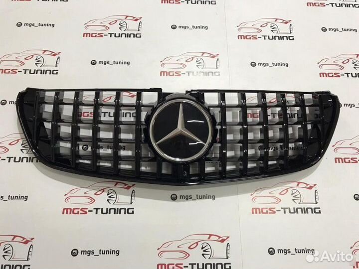 Решетка Mercedes V-Class GT 14-19 Дистроник
