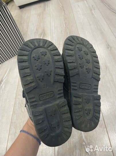 Ботинки на байке 28