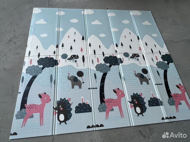 Складной детский коврик