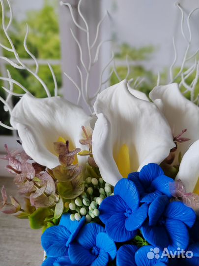 Композиция с гортензией