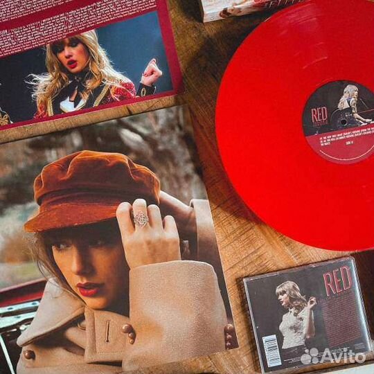 Лимитированый LP RED(Taylor's version)
