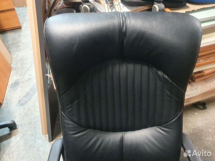 Компьютерное кресло Натуральная кожа