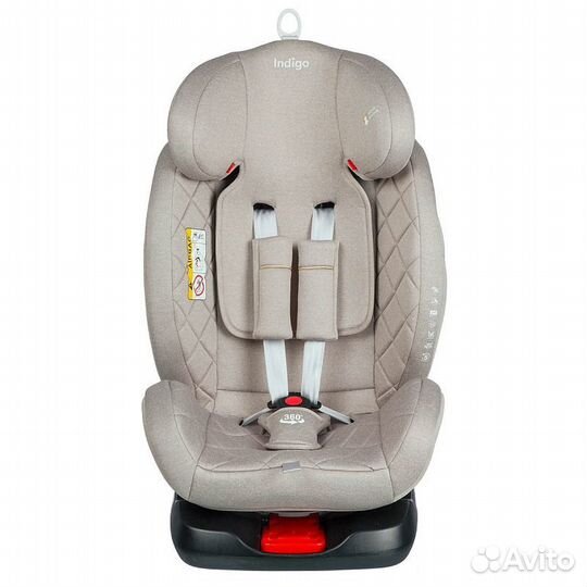 Автокресло Indigo Tourneo Isofix (0-36 кг), Бежевы