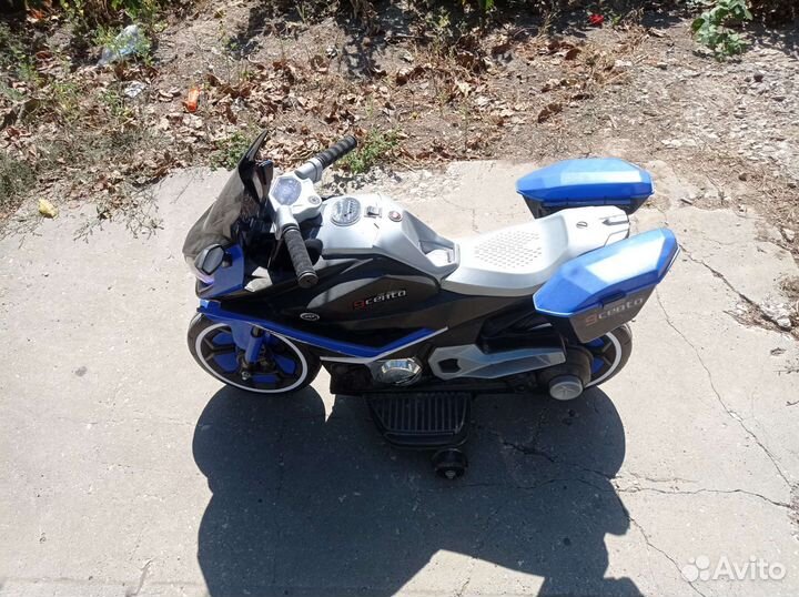 Детский электромотоцикл бу