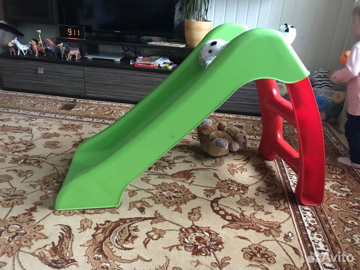 Горка пластмассовая 70см высота