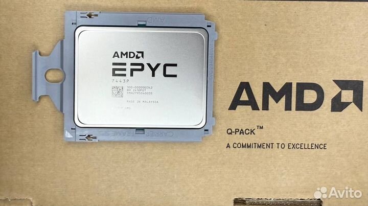 Серверный процессор AMD epyc 7443P OEM