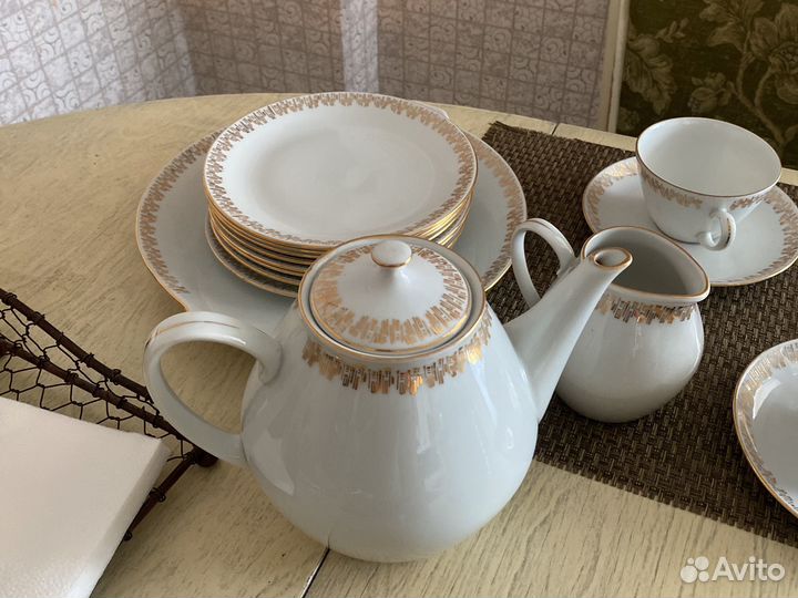 Остатки Сервиз чайный Чехословакия