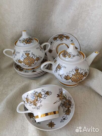 Чайный сервиз Минского фарфорового завода