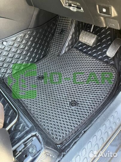 Автомобильные 3d коврики из экокожи для Toyota C-h