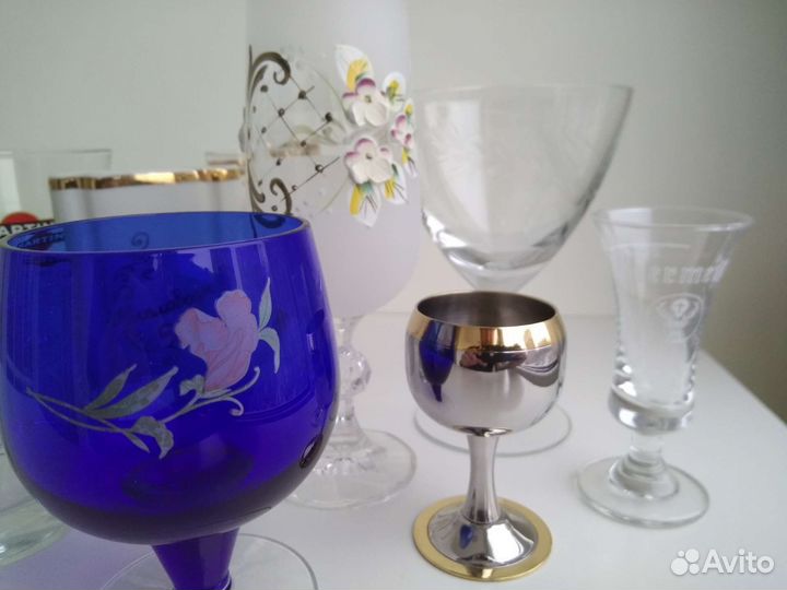 Бокалы рюмки